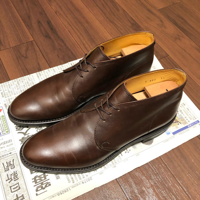 Crockett&Jones(クロケットアンドジョーンズ)の革靴 ビジネスシューズ　ユニオンロイヤル　トレーディングポスト別注 メンズの靴/シューズ(ドレス/ビジネス)の商品写真