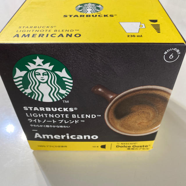 Starbucks Coffee(スターバックスコーヒー)のネスカフェドルチェグスト　スターバックス 食品/飲料/酒の飲料(コーヒー)の商品写真