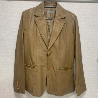 ミツミネ(Mitsumine)のMITSUMINE ラムレザージャケット(テーラードジャケット)