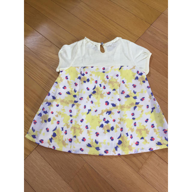 BACK NUMBER(バックナンバー)のBACK NUMBER KIDS 子供服 チュニック キッズ/ベビー/マタニティのキッズ服女の子用(90cm~)(Tシャツ/カットソー)の商品写真