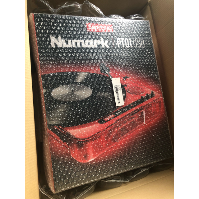 値下げしました 込 Supreme Numark PT01 Portable Turntable | oktatas