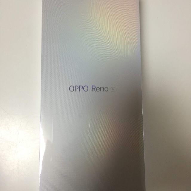 スマートフォン本体（新品未開封）OPPO  Reno A 64GB ブルー SIMフリー