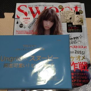 sweet 付録 スヌーピートートバック(トートバッグ)