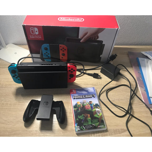 任天堂switch マインクラフト付のサムネイル