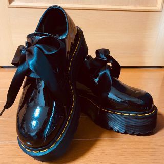 ドクターマーチン(Dr.Martens)のドクターマーチン リボン厚底　UK5(ローファー/革靴)