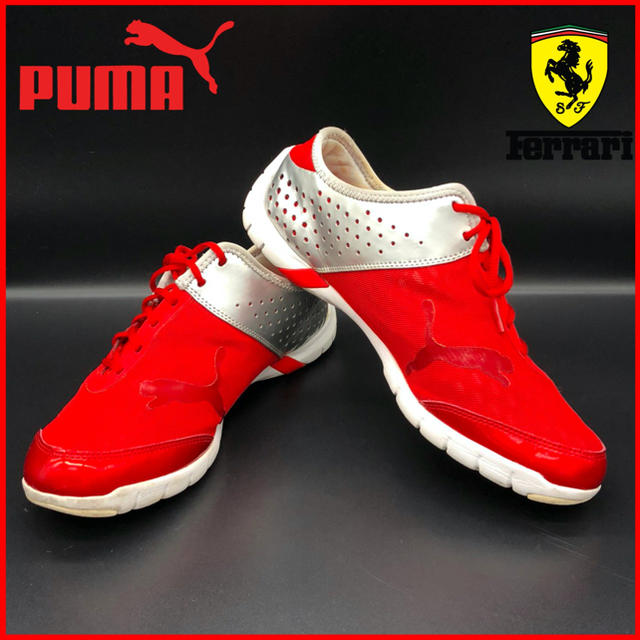 PUMA(プーマ)のPUMA × Ferrari 超軽量 夏用スニーカー 美品 メンズの靴/シューズ(スニーカー)の商品写真