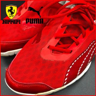 プーマ(PUMA)のPUMA × Ferrari 超軽量 夏用スニーカー 美品(スニーカー)