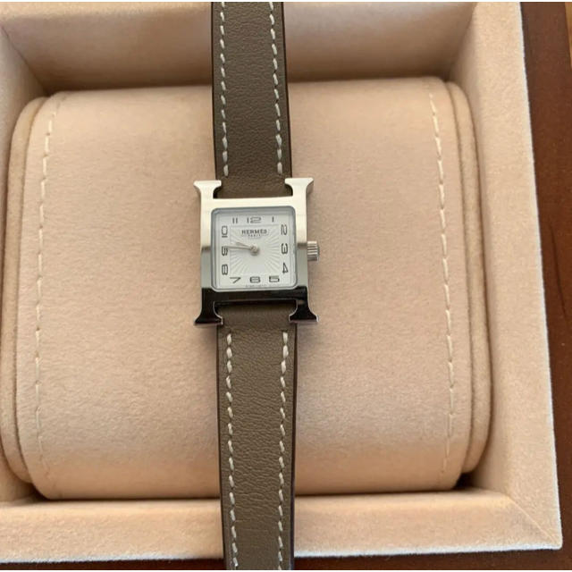 贅沢品 Hermes - オハイオ様 専用 エルメス Hウォッチ ミニサイズ(3