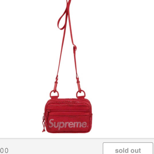 Supreme(シュプリーム)の新品 Supreme Small Shoulder Bag Red メンズのバッグ(ショルダーバッグ)の商品写真