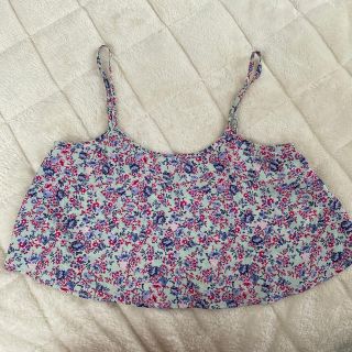 エイチアンドエム(H&M)のH&M キャミソール トップス 花柄(キャミソール)