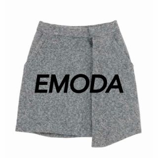 エモダ(EMODA)の【新品未使用 タグ付き】EMODA アシンメトリーミニスカート(ミニスカート)