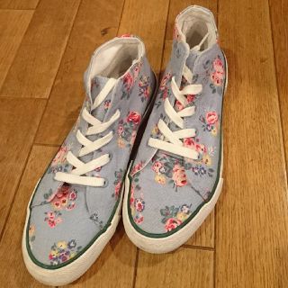 キャスキッドソン(Cath Kidston)のキャス・キッドソン 花柄ハイカットスニーカー(スニーカー)