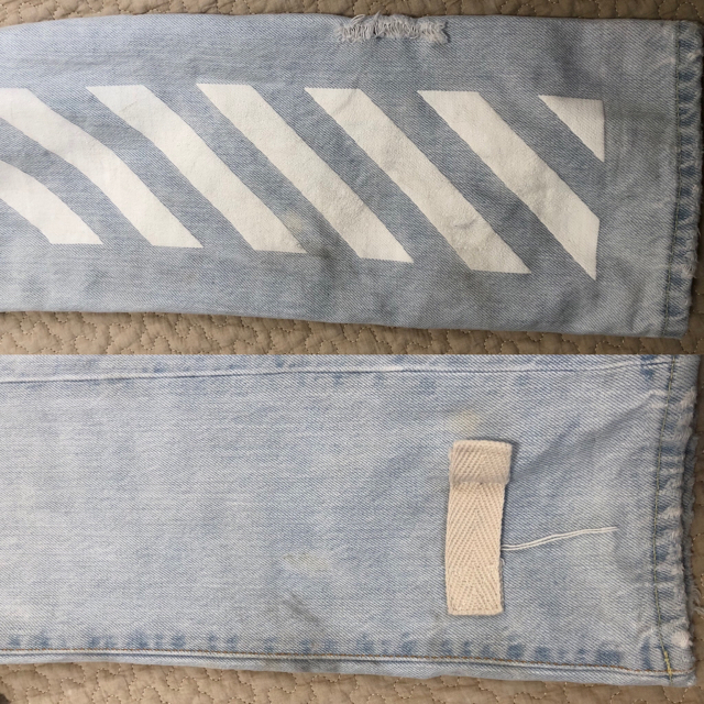 ❗️最終値下げ❗️off-white オフホワイト デニム 生まれのブランドで