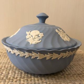 ウェッジウッド(WEDGWOOD)のウェッジウッド　ジャスパー　ペールブルー　小物入れ(小物入れ)