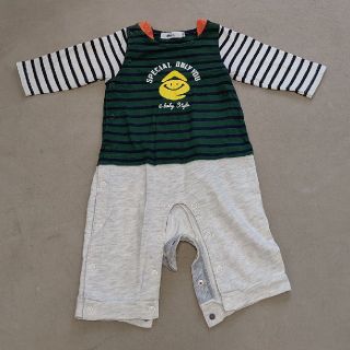 ベベ(BeBe)の【ebaby】カバーオール【80センチ】(カバーオール)