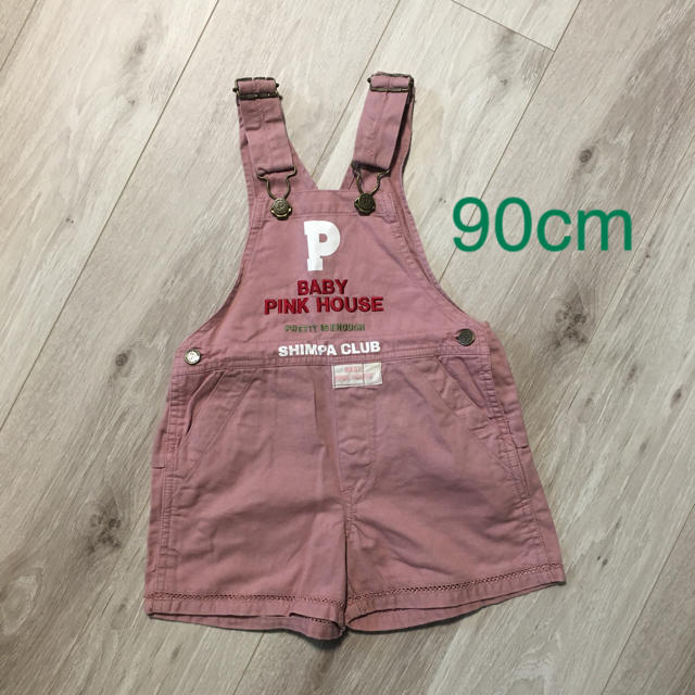 PINK HOUSE(ピンクハウス)のピンクハウス　ベビー　サロペット キッズ/ベビー/マタニティのキッズ服女の子用(90cm~)(パンツ/スパッツ)の商品写真