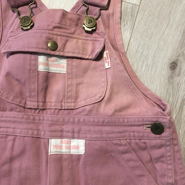 PINK HOUSE(ピンクハウス)のベビーピンクハウス　サロペット キッズ/ベビー/マタニティのキッズ服女の子用(90cm~)(パンツ/スパッツ)の商品写真