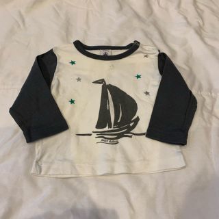 プチバトー(PETIT BATEAU)のTシャツ ロンT(Ｔシャツ)