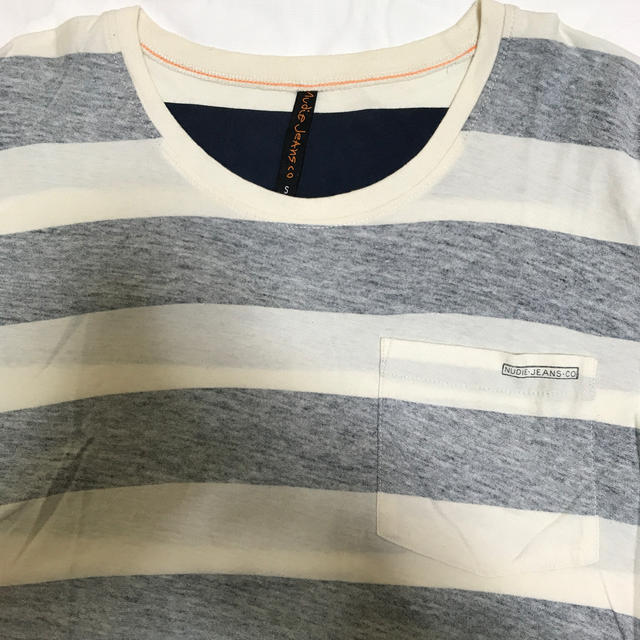 Nudie Jeans(ヌーディジーンズ)のNudie jeans Tシャツ　Sサイズ メンズのトップス(Tシャツ/カットソー(半袖/袖なし))の商品写真