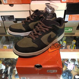 ナイキ(NIKE)のNIKE DUNK LOW PRO SB  LODEN “ダークロデン”(スニーカー)