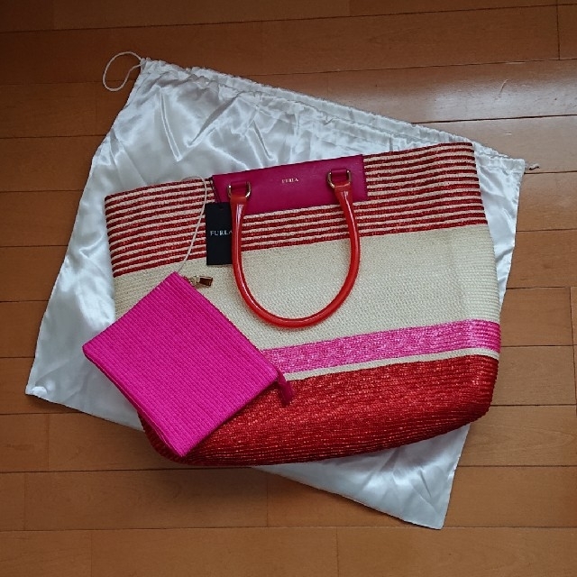 バッグFURLA かごバッグ