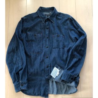 エンジニアードガーメンツ(Engineered Garments)の極美品 エンジニアードガーメンツ インディゴ　デニム ワークシャツ M(シャツ)