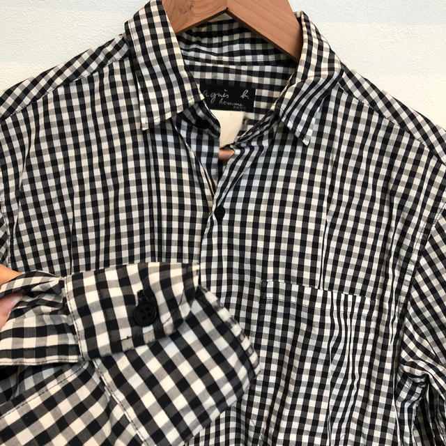agnes b.(アニエスベー)のアニエスベー　agnès b. HOMME  チェックシャツ メンズのトップス(シャツ)の商品写真