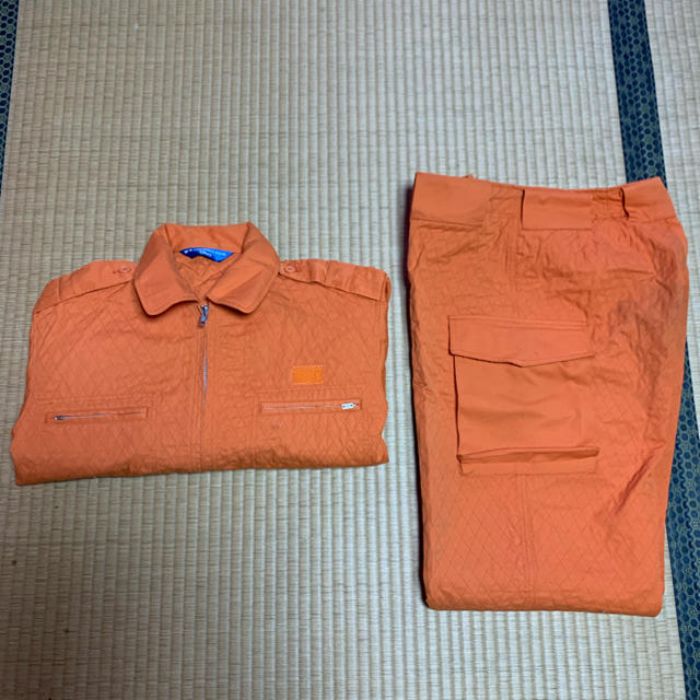 救助服　消防　オレンジ　 メンズのメンズ その他(その他)の商品写真