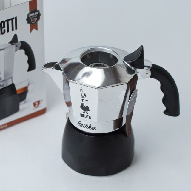 ビアレッティ ブリッカ 2カップ（Bialetti Brikka）未使用品