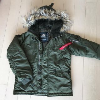 アルファインダストリーズ(ALPHA INDUSTRIES)のモッズコート130cm アルファインダストリーズ(コート)