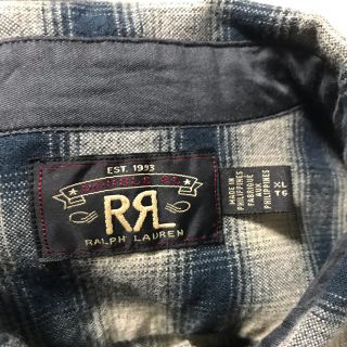 XLサイズ【新品】「グランメゾン東京」キムタク着用 RRL ウール ワークシャツ