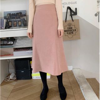 ディーホリック(dholic)の新品✨dholic♡ピンクフレアスカート♡(ひざ丈スカート)