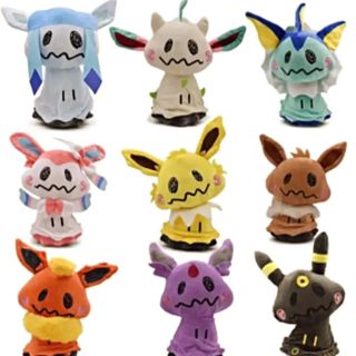 ポケモン - ブイズ ミミッキュ ポケモン ぬいぐるみ ブラッキー