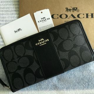 コーチ(COACH)の亮様専用 新品正規品COACH長財布ラウンドジップF54630 SVDK6(財布)