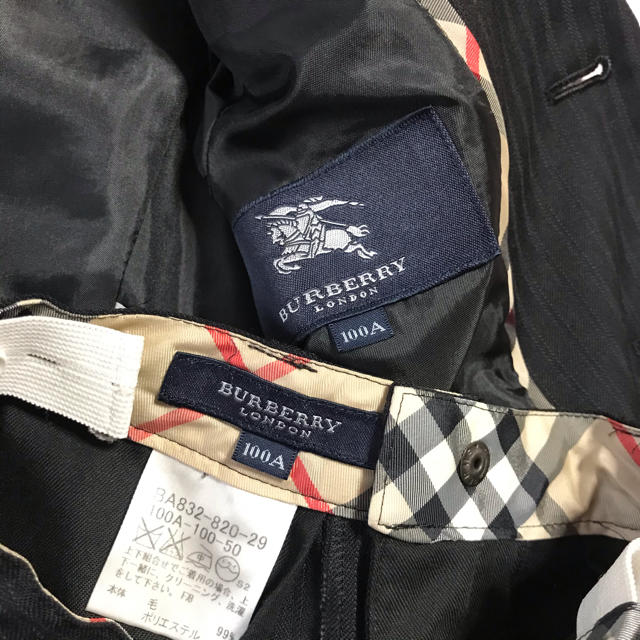 BURBERRY(バーバリー)のBURBERRY LONDON フォーマルスーツ 男の子用 100Aサイズ キッズ/ベビー/マタニティのキッズ服男の子用(90cm~)(ドレス/フォーマル)の商品写真