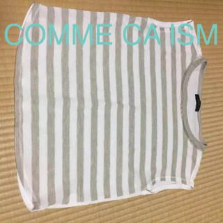 コムサイズム(COMME CA ISM)のCOMME CA ISM カットソー トップス コムサイズム タンクトップ(カットソー(半袖/袖なし))
