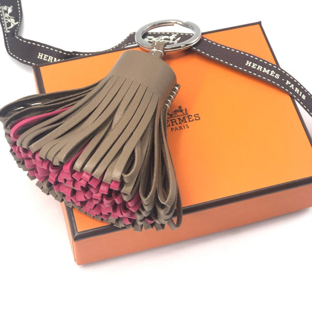 エルメス hermes カルメン バイカラー ローズ系-
