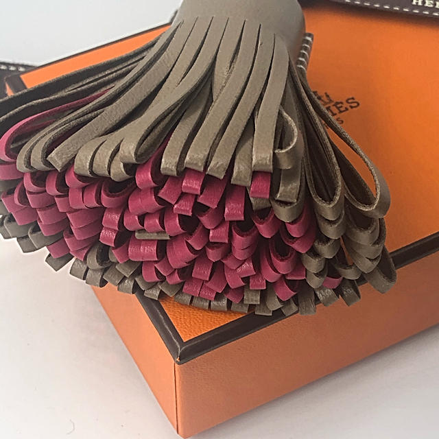 エルメス hermes カルメン バイカラー ローズ系-