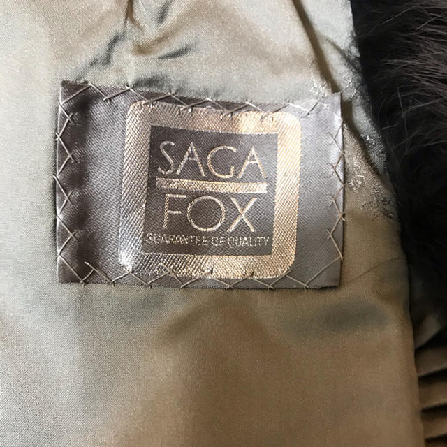 るーまり様　フォックス　FOX ブルーフォックス　ハーフコート　リアルファー  レディースのジャケット/アウター(毛皮/ファーコート)の商品写真