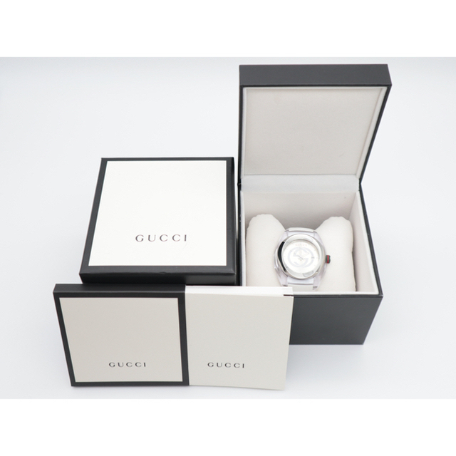 Gucci(グッチ)の《GUCCI/腕時計YA137102》完全正規品‼︎ 本物保証 箱付き‼︎ メンズの時計(腕時計(アナログ))の商品写真