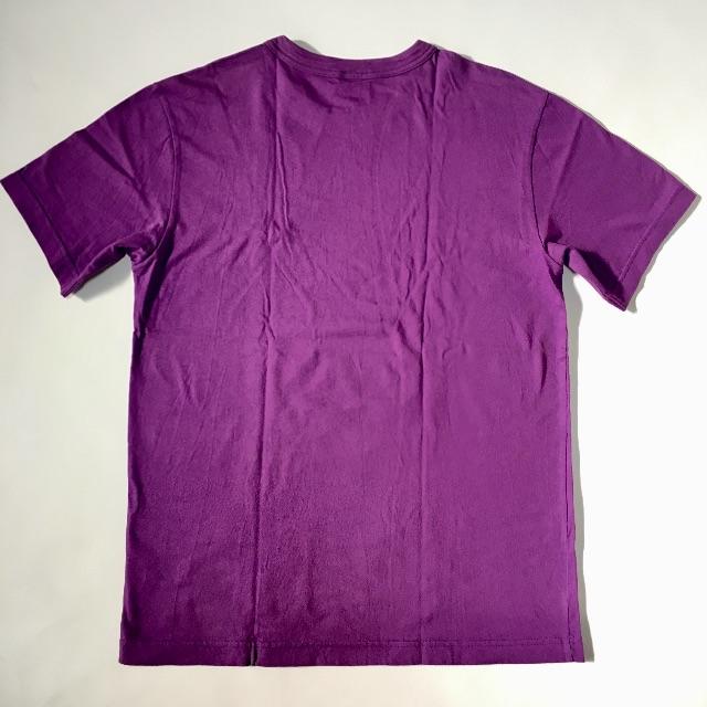 Champion(チャンピオン)のチャンピオン 無地 ロゴ Tシャツ 紫 メンズのトップス(Tシャツ/カットソー(半袖/袖なし))の商品写真