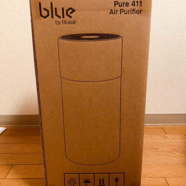 【新品】ブルーエア 空気清浄機 Blue Pure 411G フィルタ3枚付属