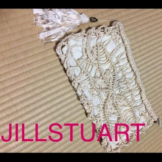 ジルスチュアート(JILLSTUART)のJILLSTUART クラッチバッグ パース ストラップ ジルスチュアート(クラッチバッグ)