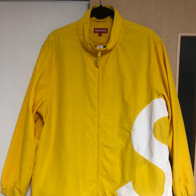 supremeサイズ爆安　supreme s logo track jacket yellow L