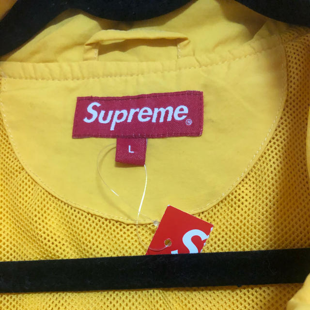 Supreme supreme s logo track jacket yellow Lの通販 by 良心価格8｜シュプリームならラクマ - 爆安 在庫あ在庫