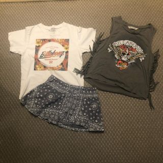 ビラボン(billabong)のビラボン　kidsセット　billabong サーフ　140(Tシャツ/カットソー)