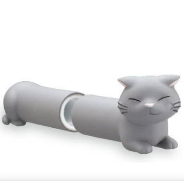 めっちゃ体の長いネコのえんぴつキャップ エンタメ/ホビーのアート用品(鉛筆)の商品写真