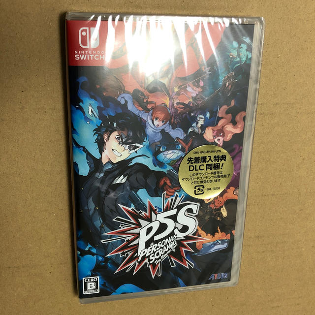 P5S ペルソナ5スクランブル ザ・ファントムストライカーズ Switch 新品家庭用ゲームソフト