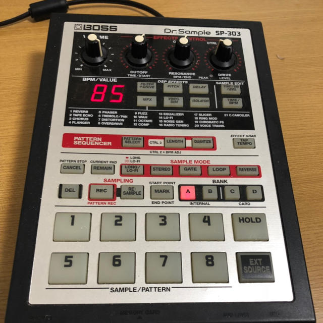 sp303サンプラ ドラムパッド-