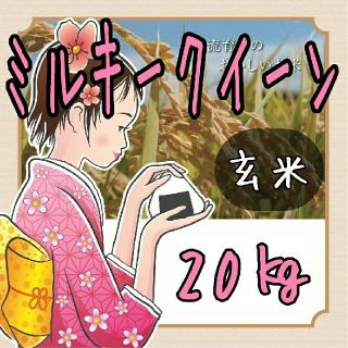 Ｒ１年岐阜県東白川産ミルキークイーン玄米20kg【精米無料でします】(米/穀物)